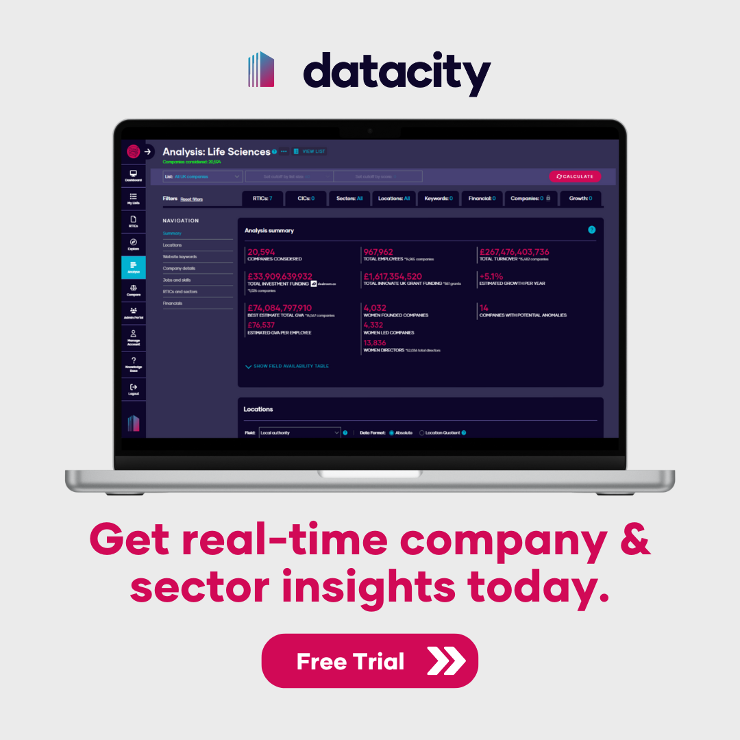 The Data City Facebook ad from Jul 30, 2024