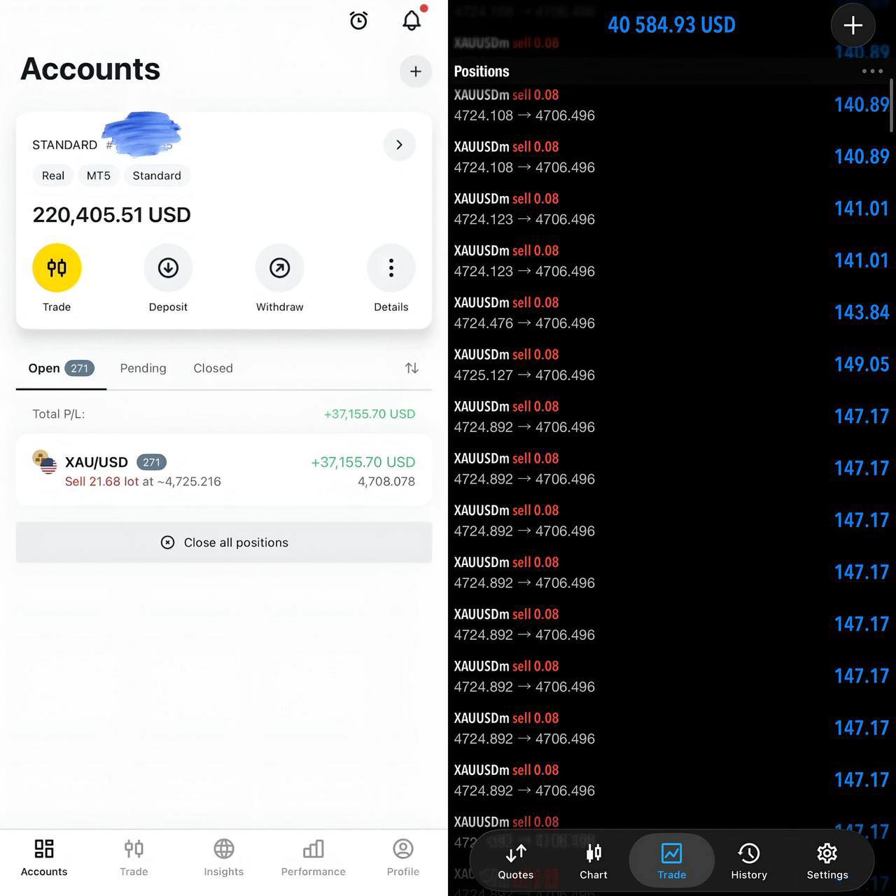 Gold Scalping  Facebook ad