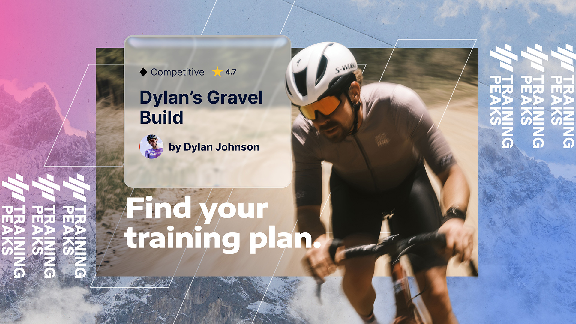 TrainingPeaks Facebook ad: Shop training plans