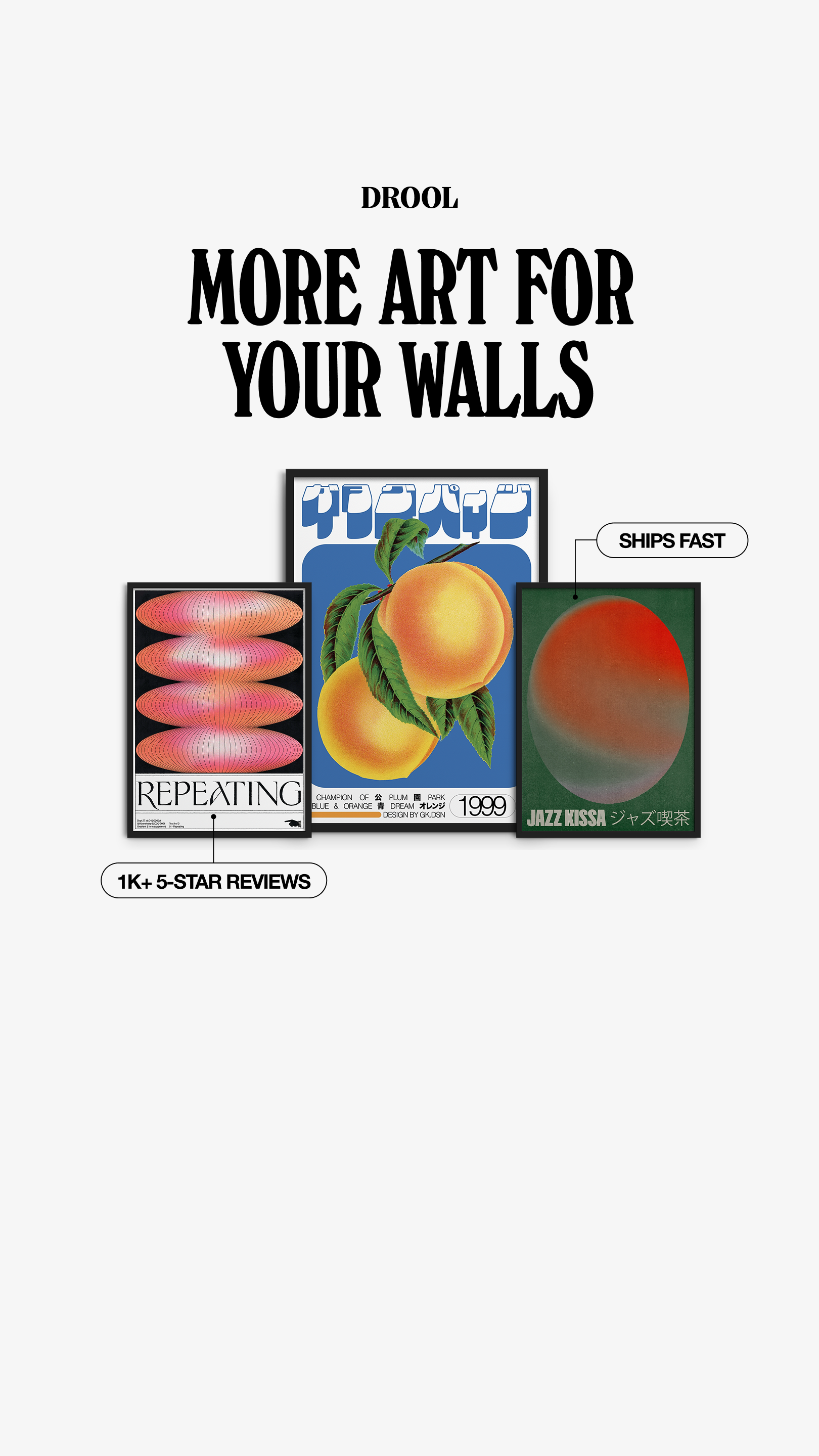 DROOL Facebook ad