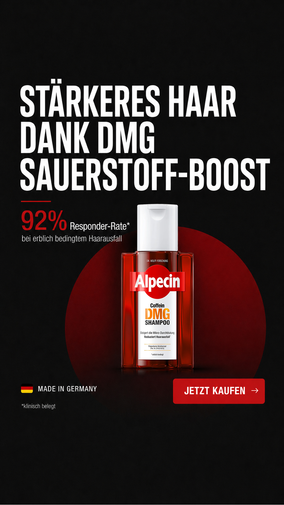 Alpecin Facebook ad