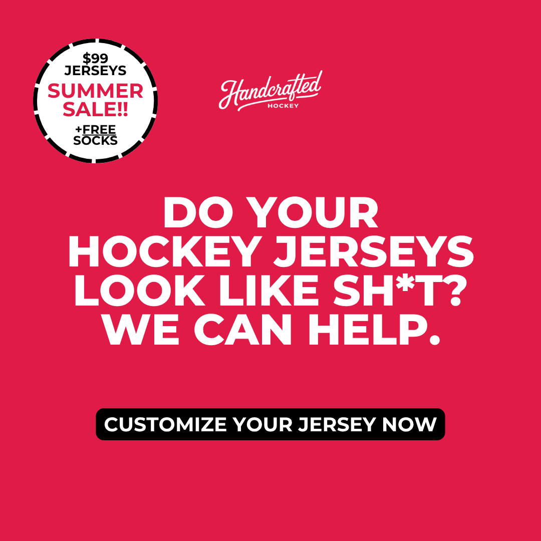 Handcrafted Hockey Facebook ad