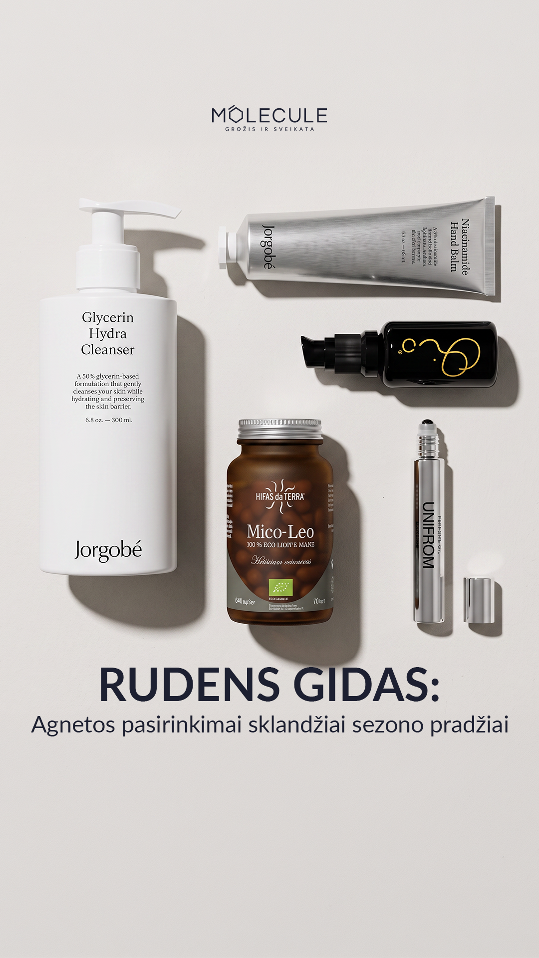 Molecule - sveikata/grožis/jaunystė Facebook ad: Rudens gidas