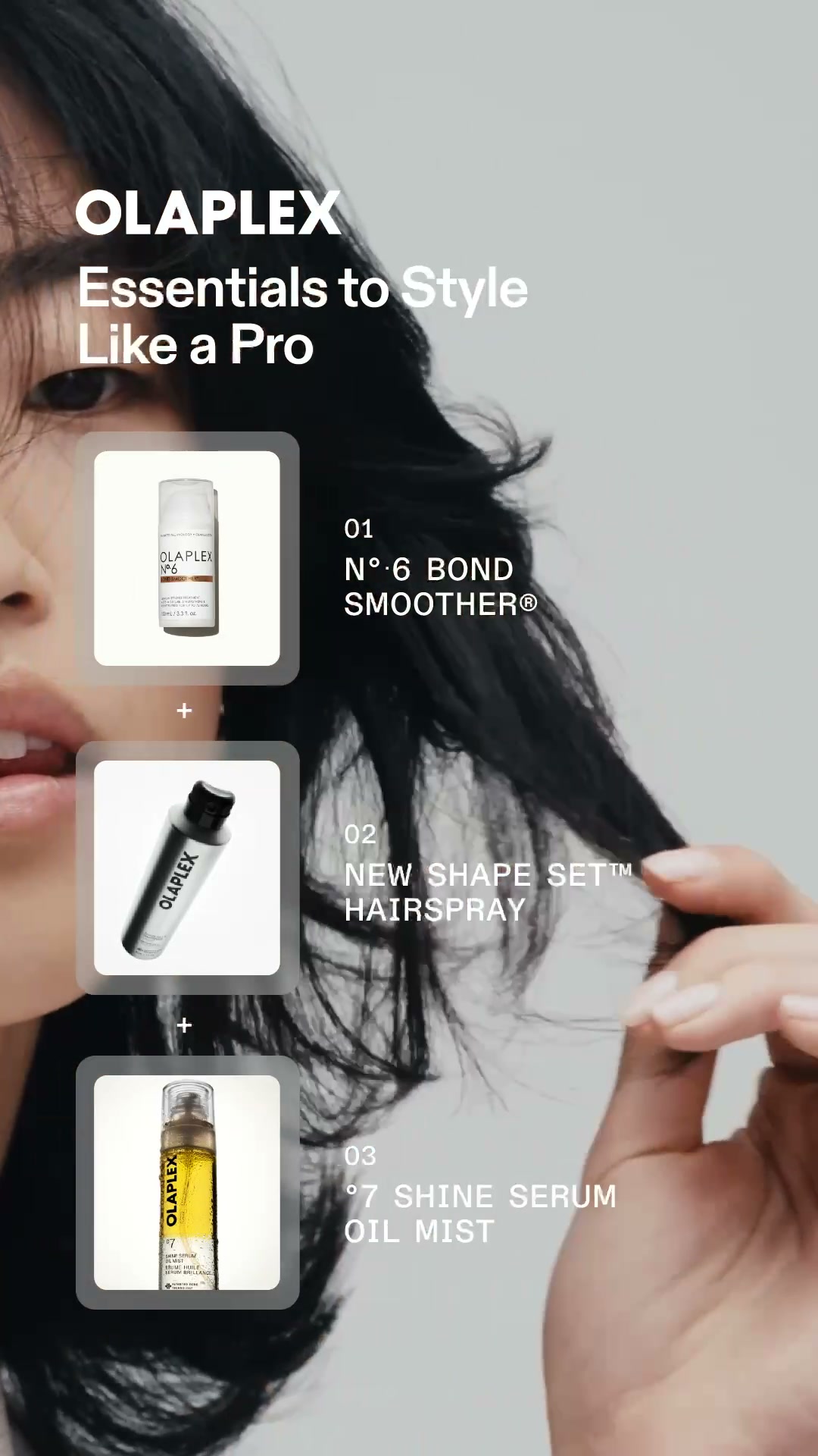 Olaplex Facebook ad: Your New Styling Routine Essential