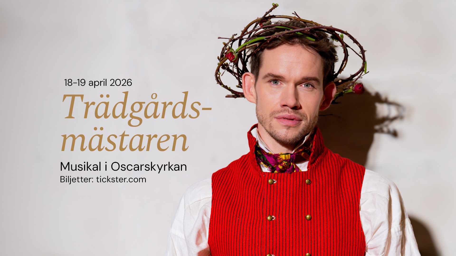 Musik i Oscars Facebook ad: Trädgårdsmästaren