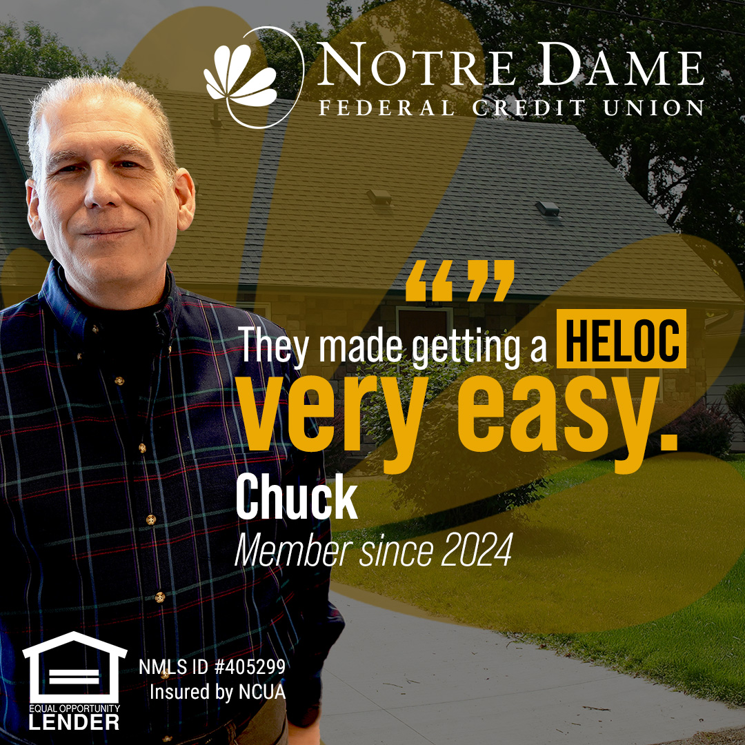Notre Dame Federal Credit Union Facebook ad