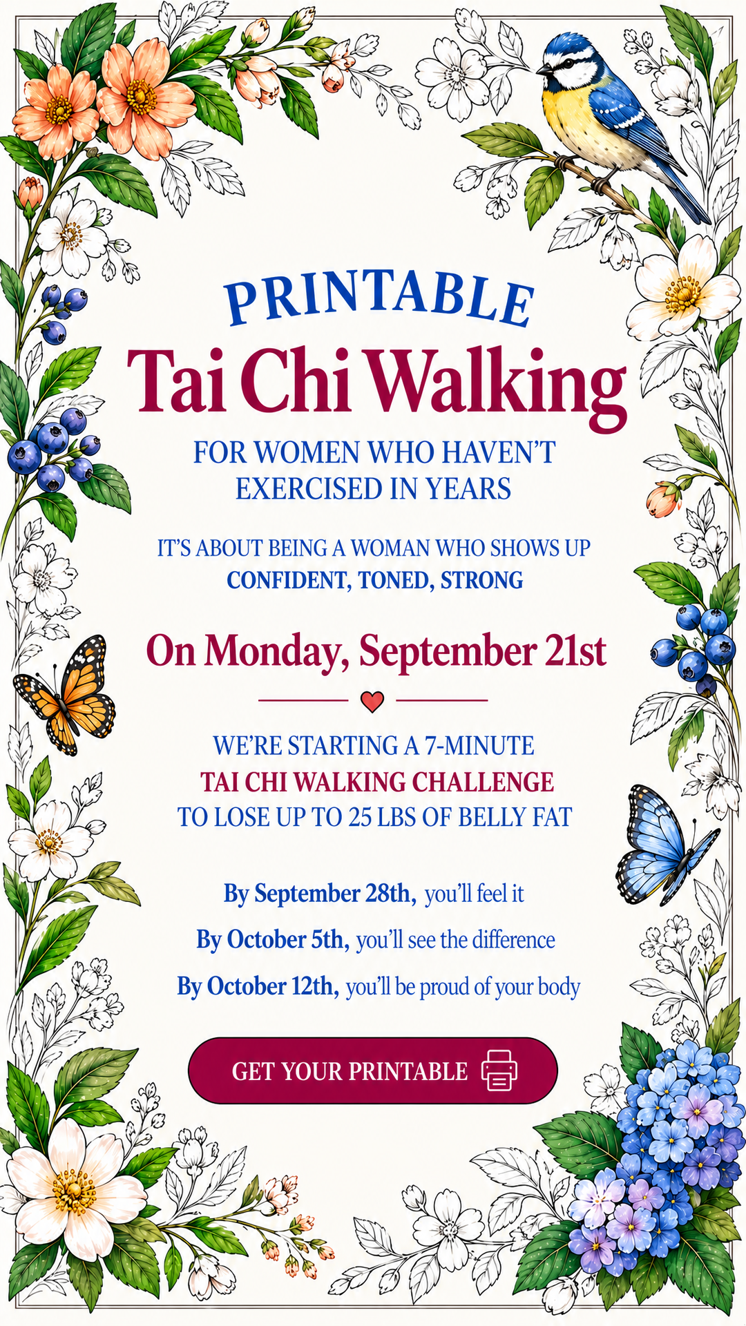 WalkFit Daily Walking Plan Facebook ad