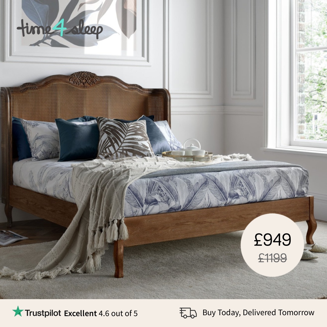 Time4Sleep Facebook ad: Save up to 30% in the Time4Sleep Spring…