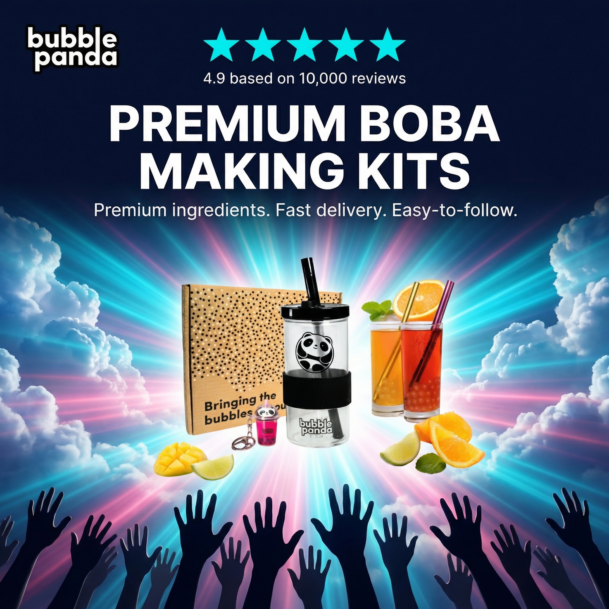 Bubble Panda Facebook ad