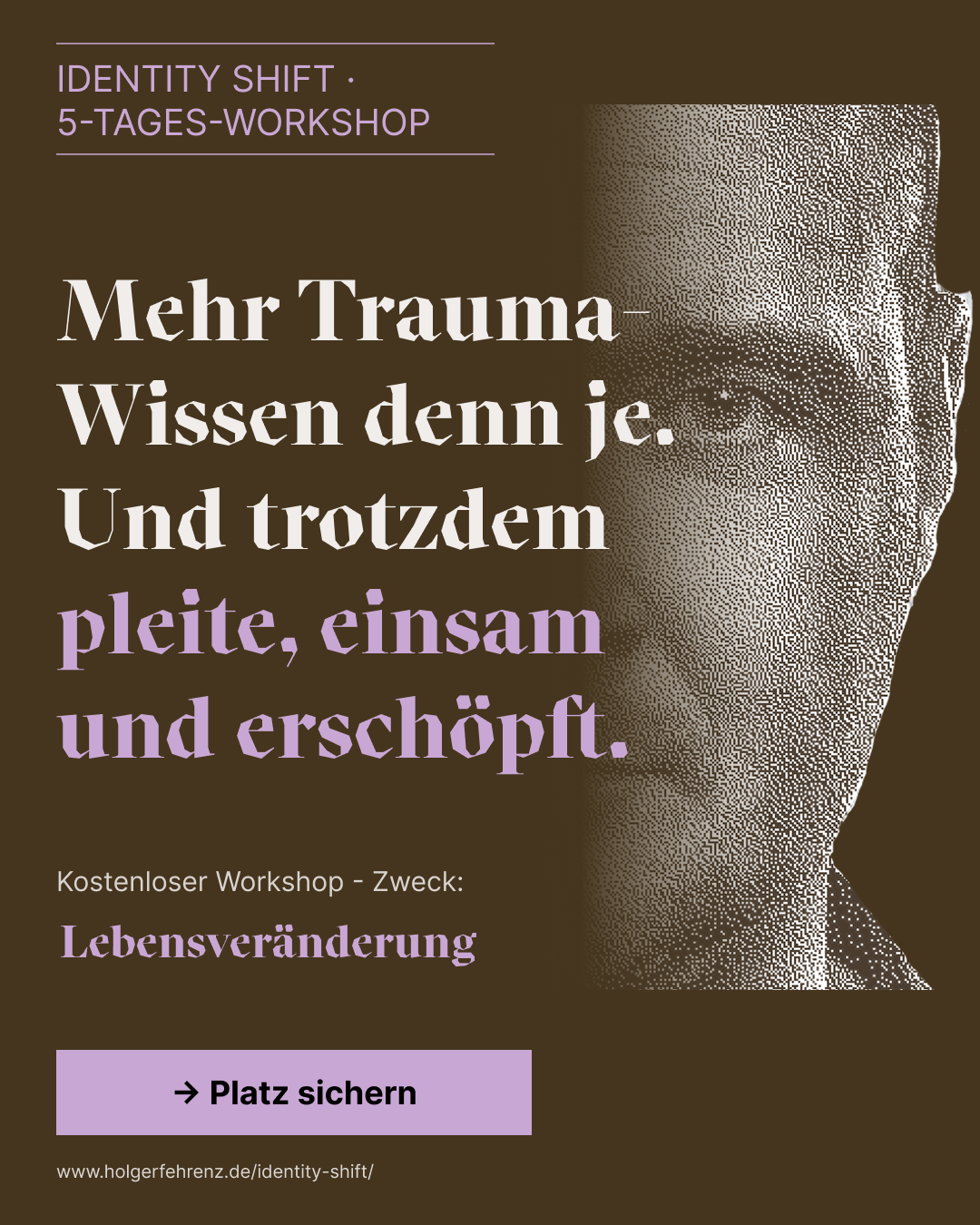 Holger Fehrenz Facebook ad: Die meisten Menschen versuchen seit Jahren, ihr Leben zu…