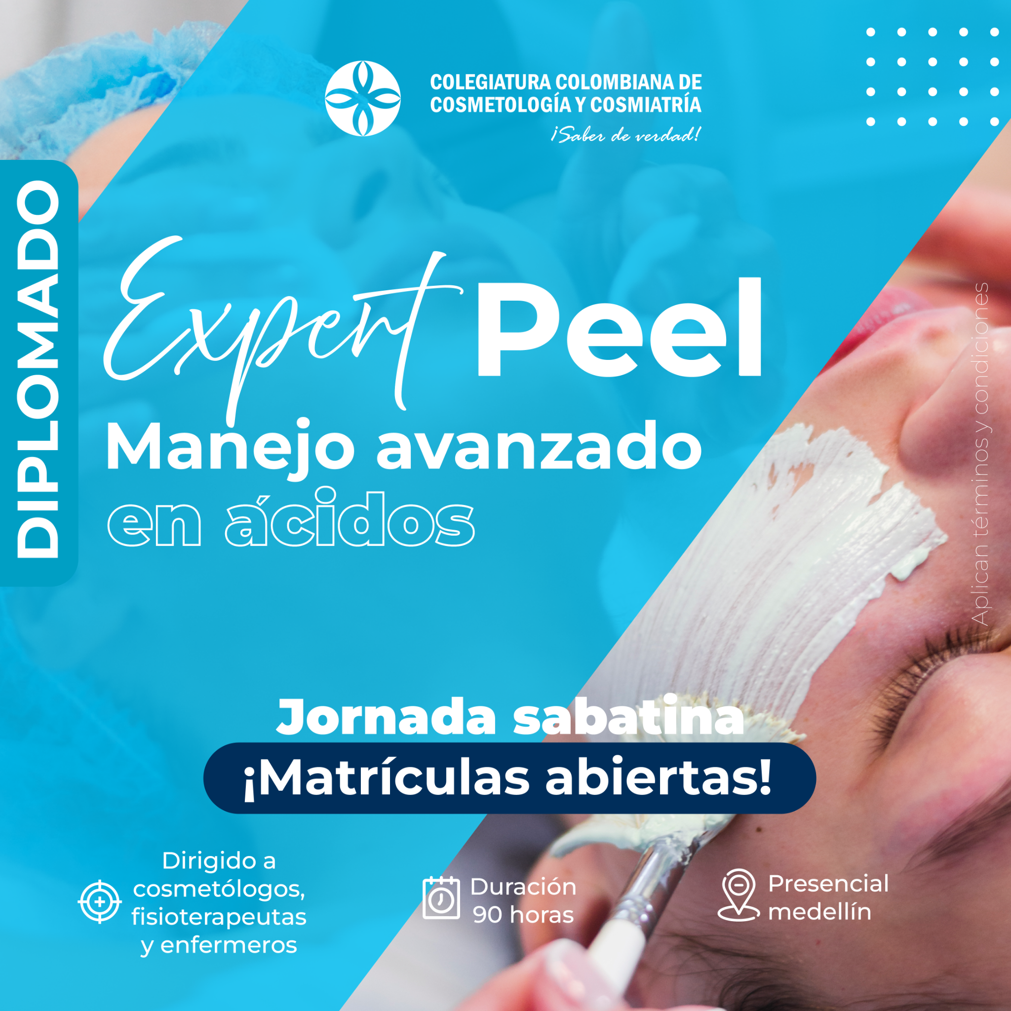 Colegiatura Colombiana de Cosmetología y Cosmiatría Facebook ad