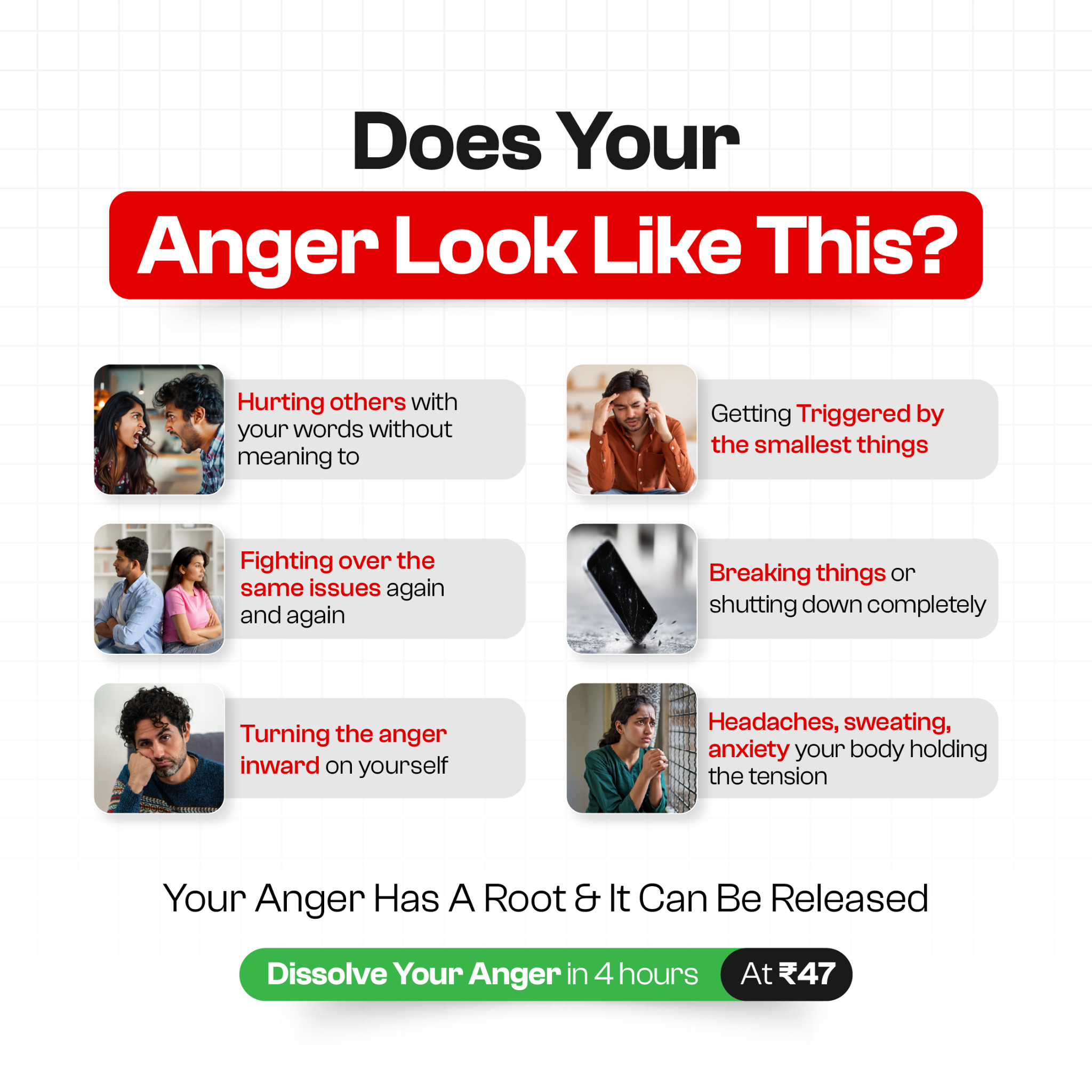 Magiklife Facebook ad: Stop Reacting, Start Understanding