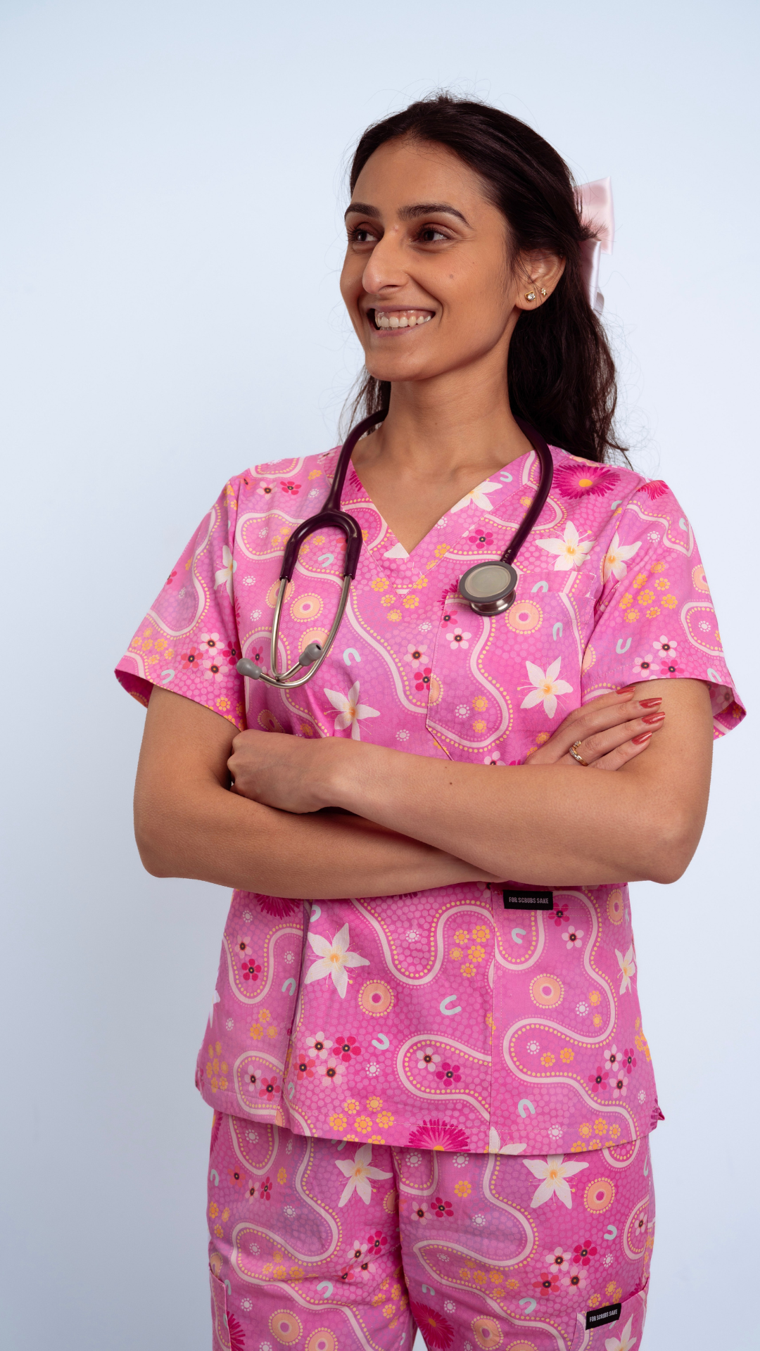 For Scrubs Sake Facebook ad from Jun 18, 2026