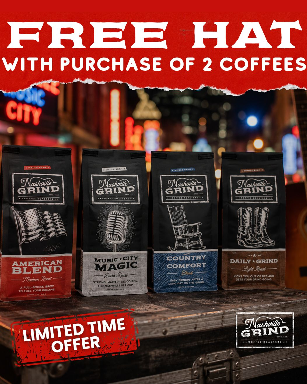 Nashville Grind Facebook ad