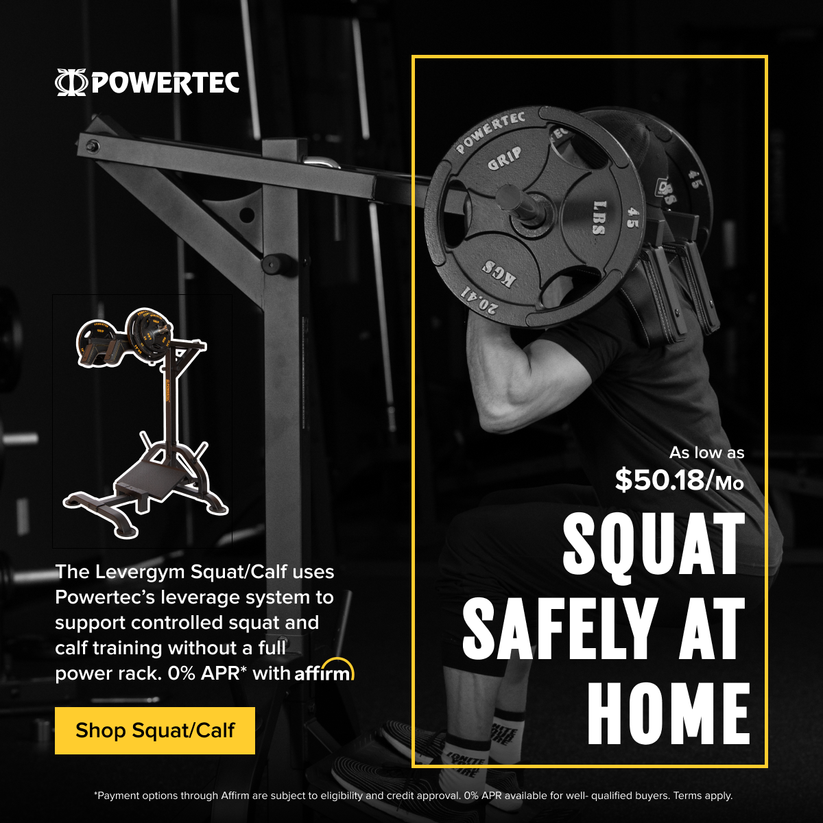 Powertec Facebook ad