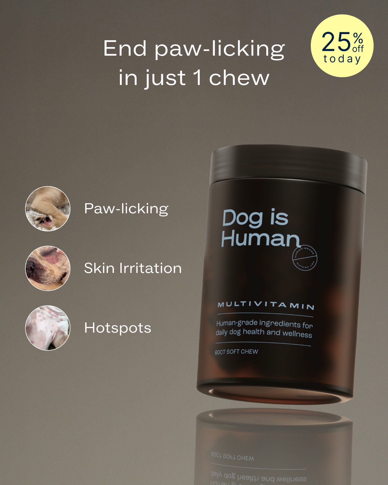 Dog is Human Facebook ad