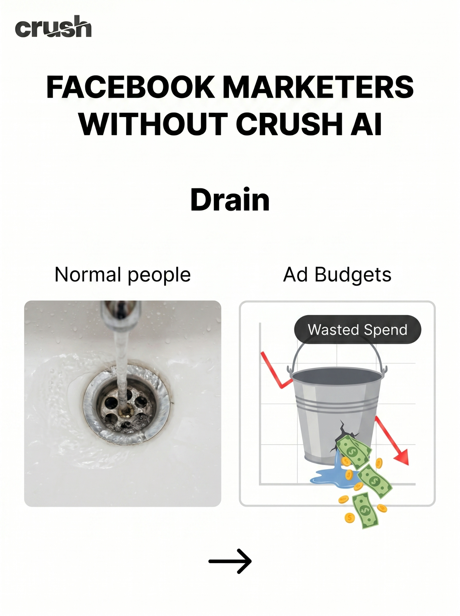 trycrush.ai Facebook ad