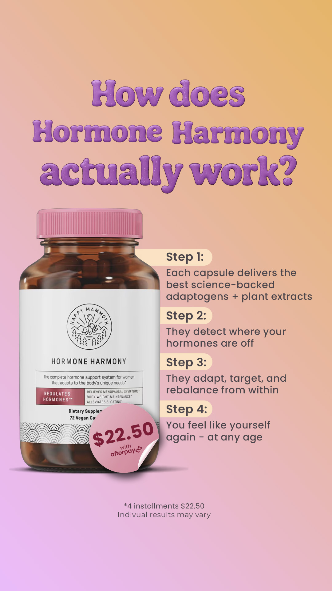 Happy Mammoth US Facebook ad