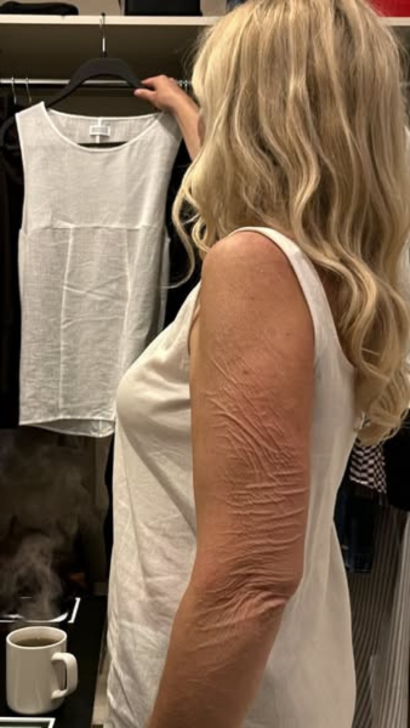 Camille Fontaine Facebook ad: $2800 worth of failed products in the trash