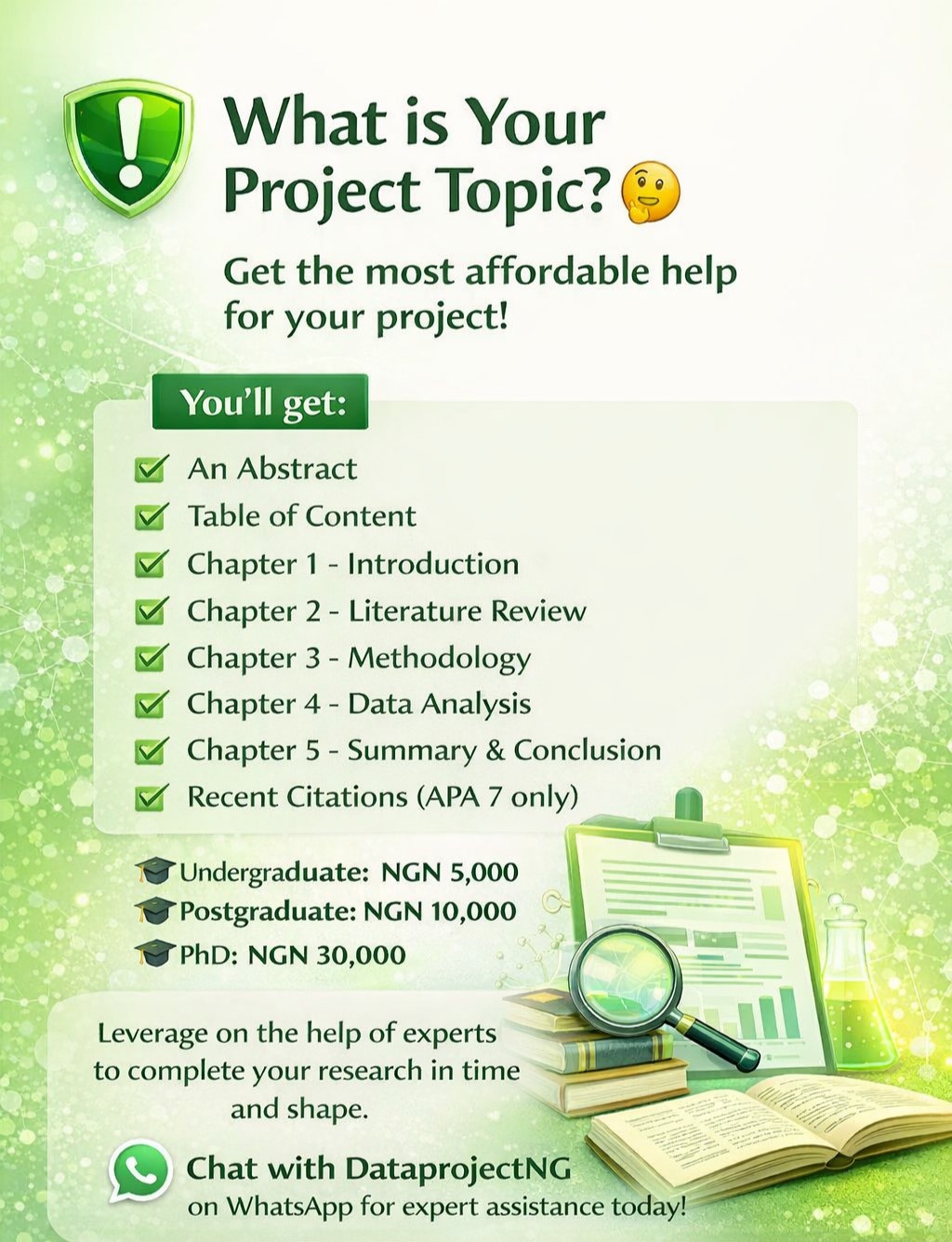 Project Materials Facebook ad: Dear Femi