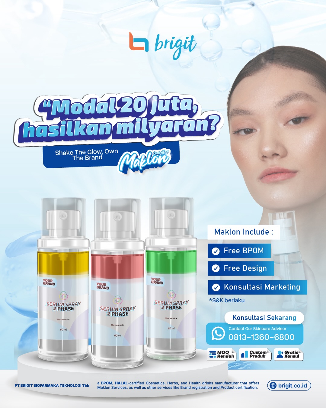 Brigit Biofarmaka Teknologi Facebook ad