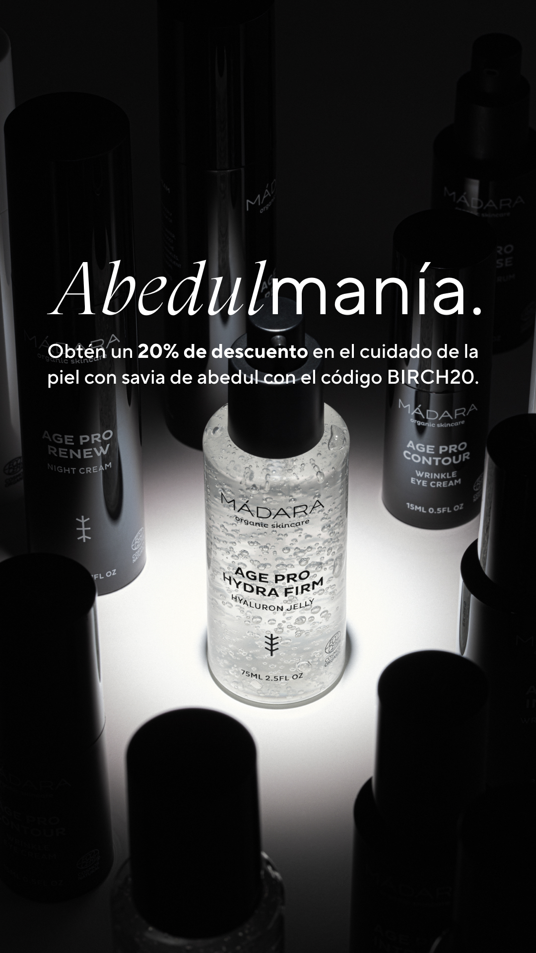 Mádara Organic Skincare Facebook ad