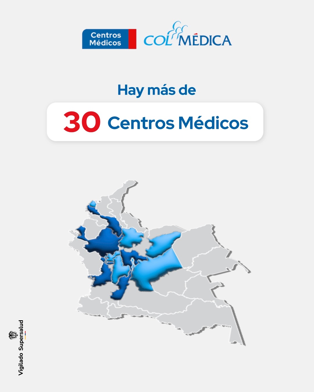 Centros Médicos Colmédica Facebook ad: ¿Sabías que hay más de 30 Centros Médicos…