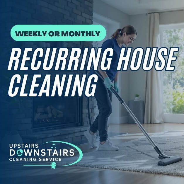 Upstairs Downstairs Cleaning Service Facebook ad