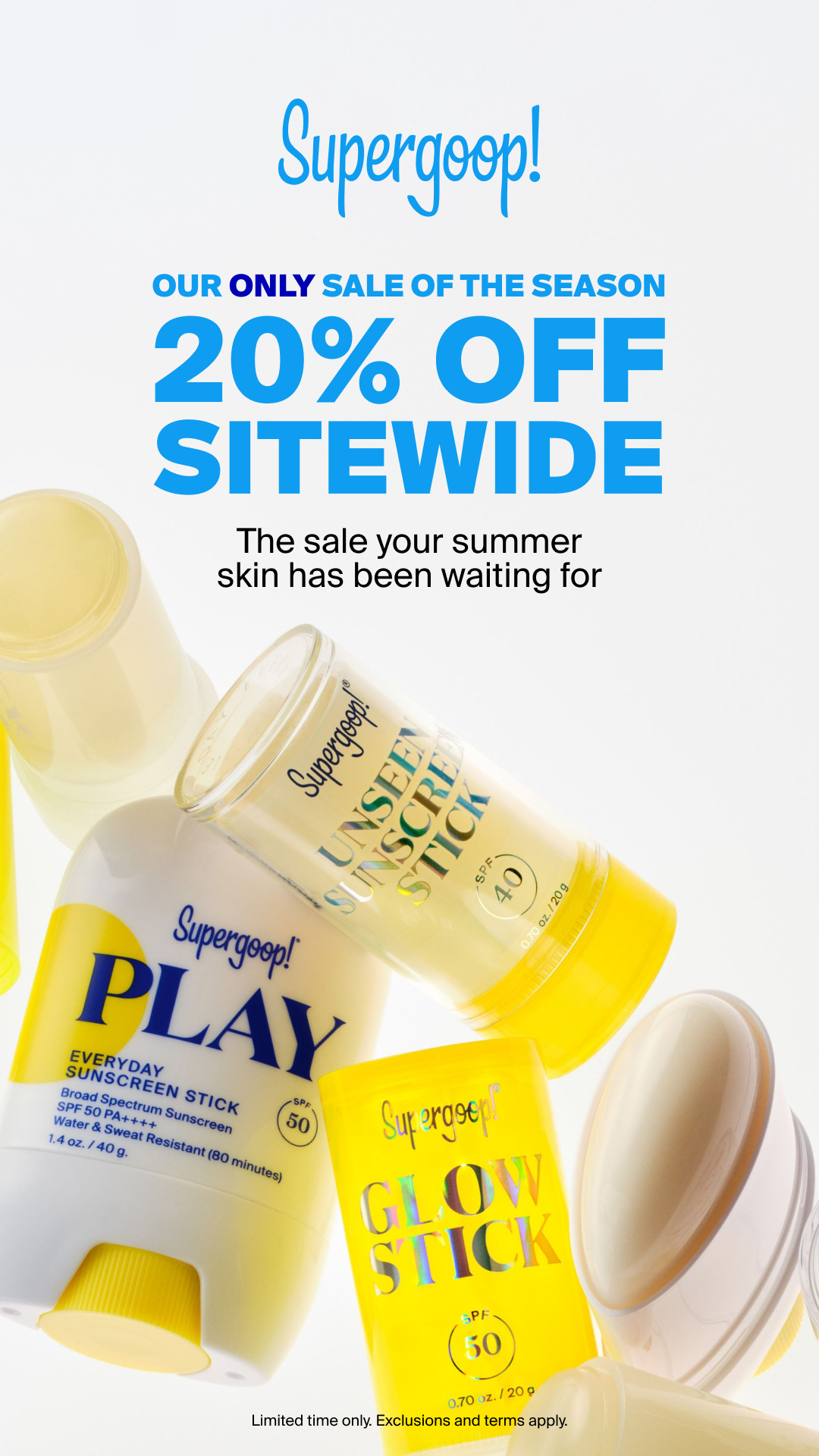 Supergoop Facebook ad