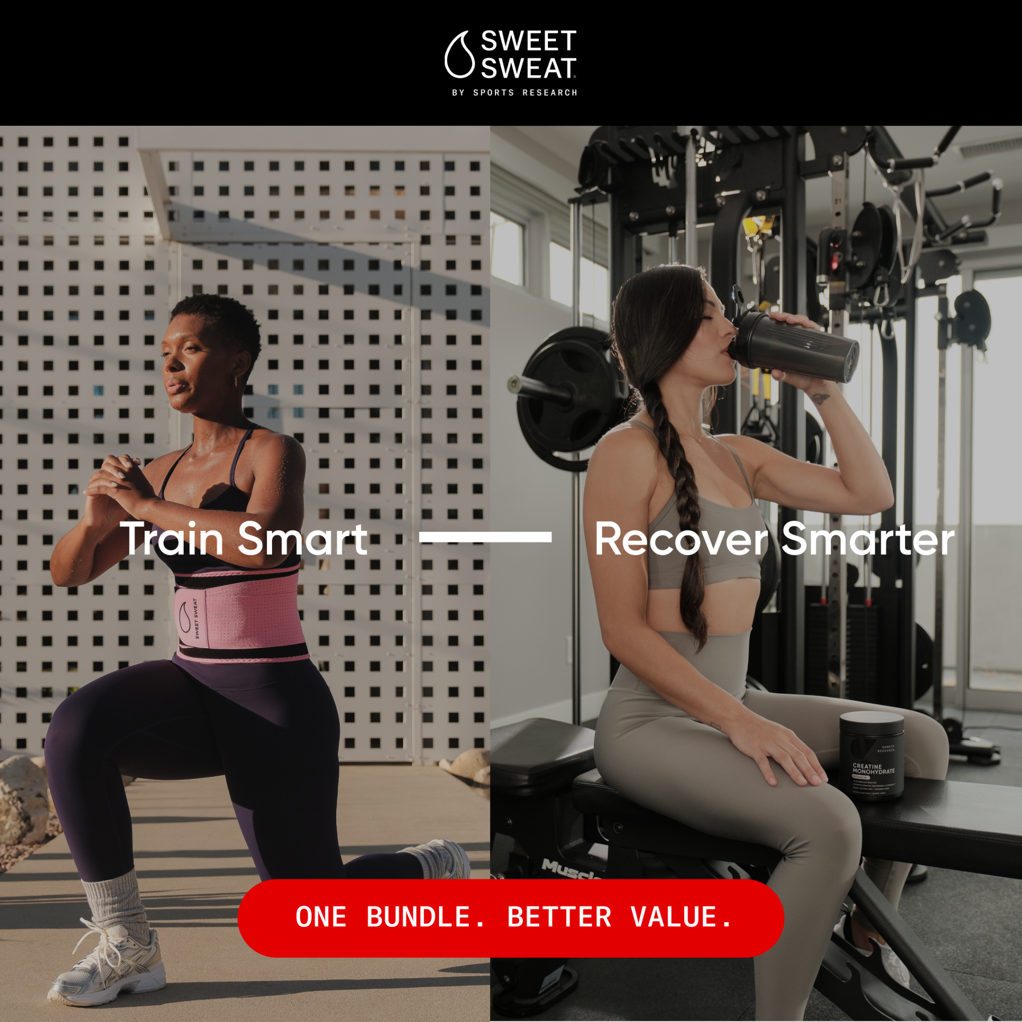 Sweet Sweat Facebook ad
