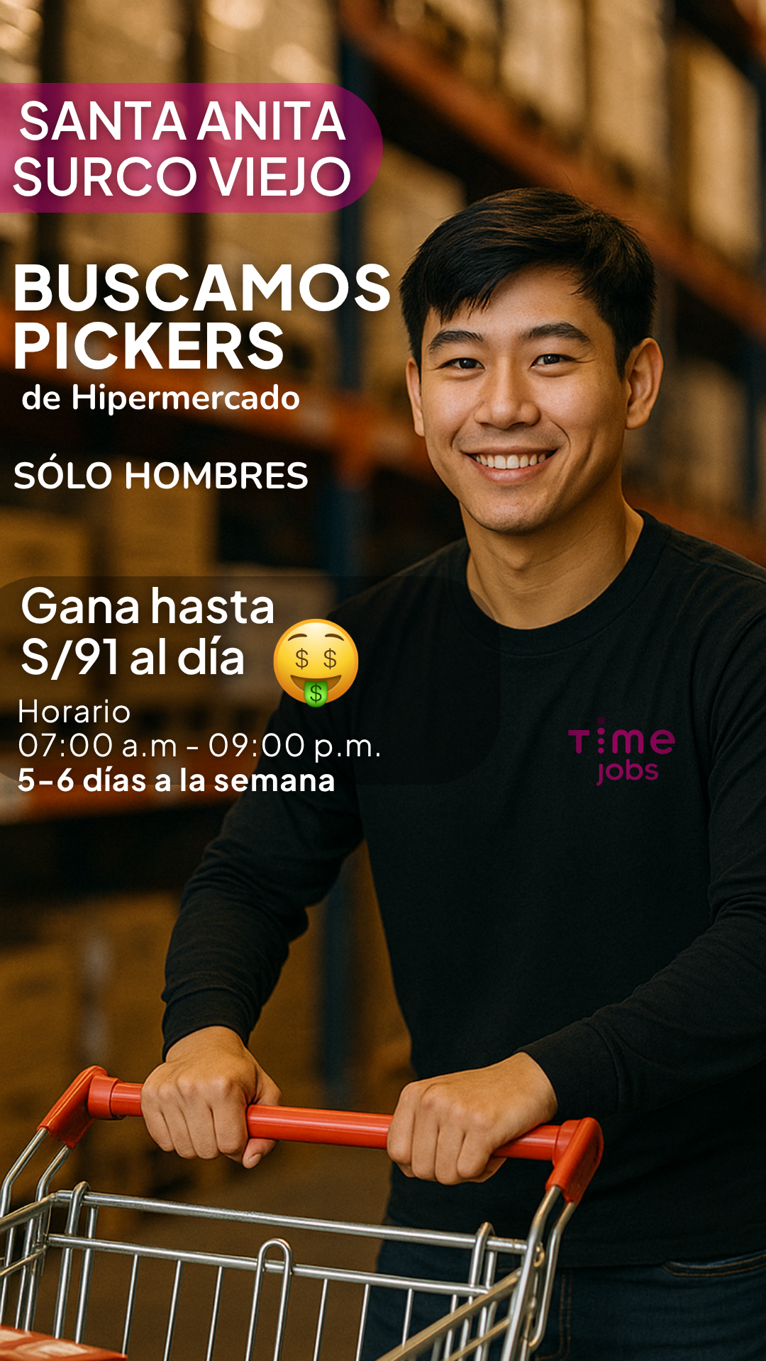 Time Jobs Club Freelancer Facebook ad