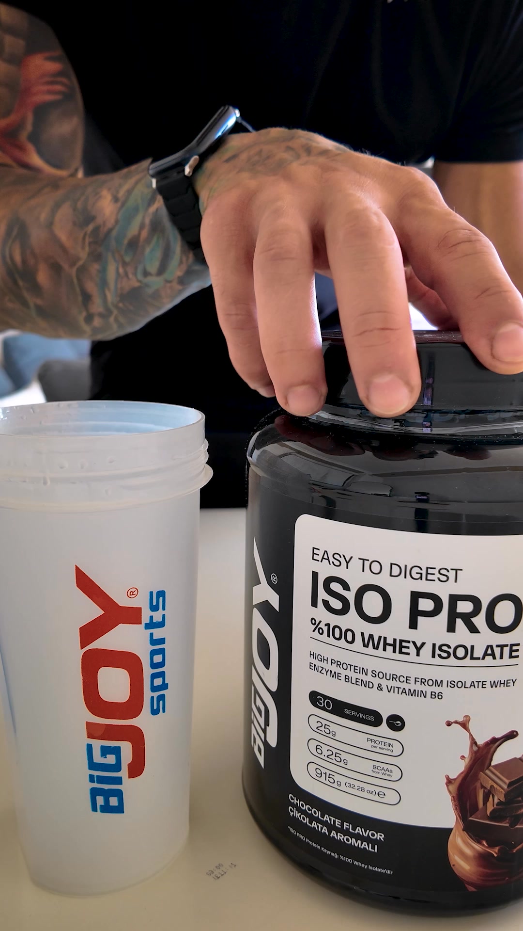 BigJoy Sports Facebook ad: Yeni ISO Pro Whey, lansmana özel %10 Kupon kodu ile…