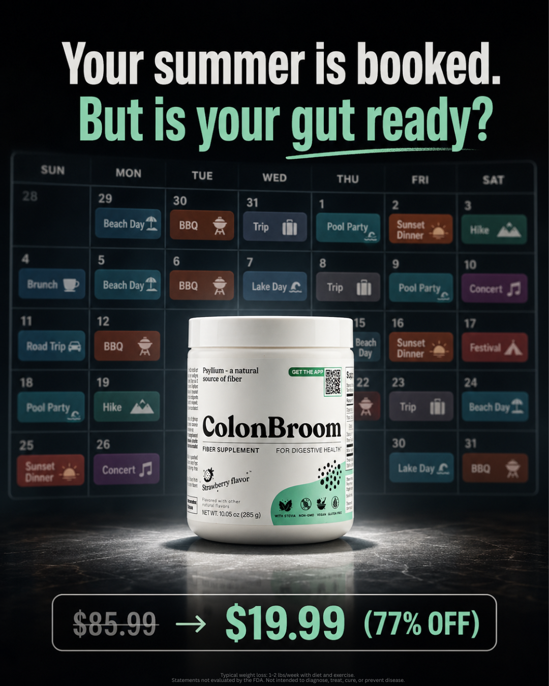 ColonBroom Facebook ad