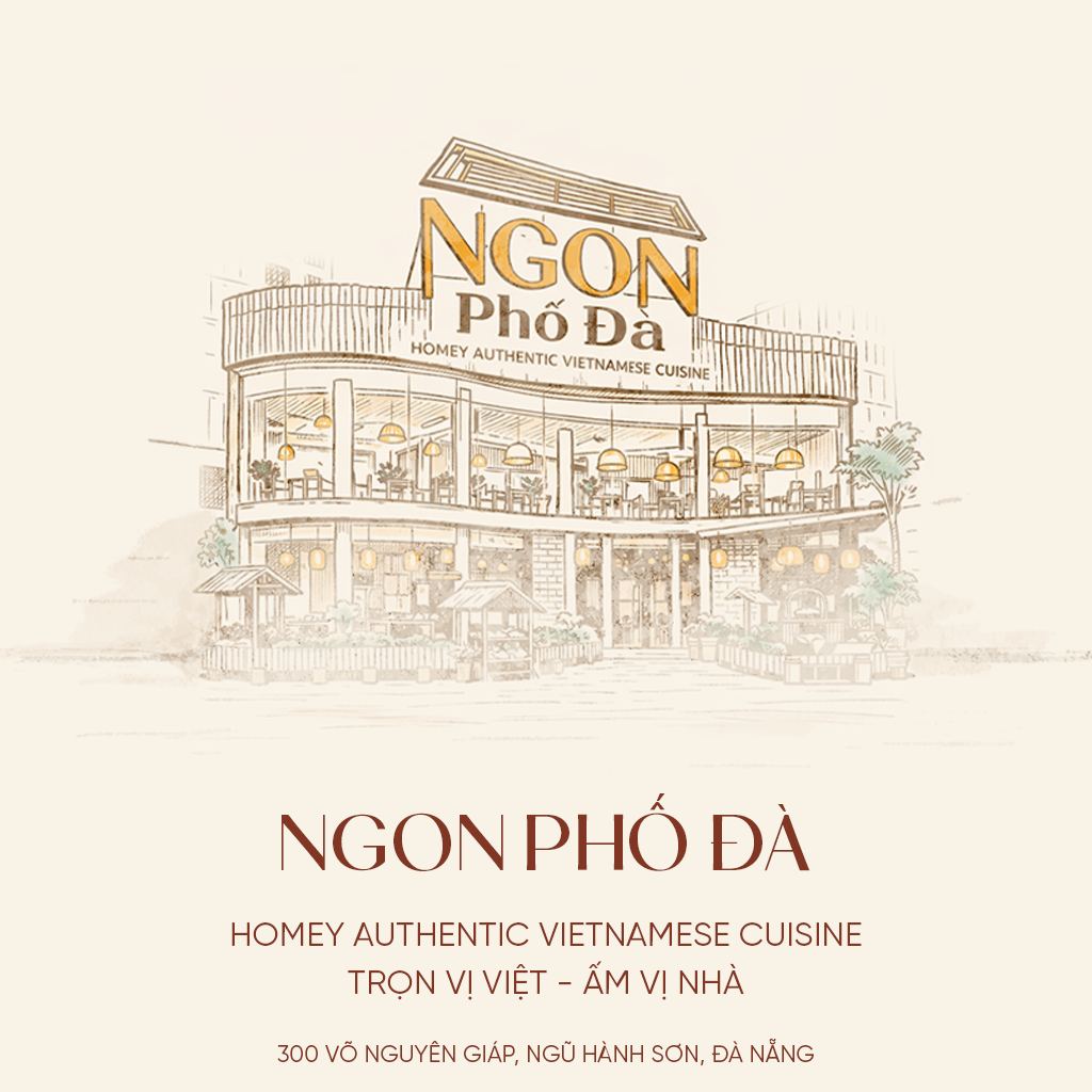 Ngon Phố Đà - Homey Authentic Vietnamese Cuisine Facebook ad: Giữa lòng phố biển Đà Nẵng nhộn nhịp…