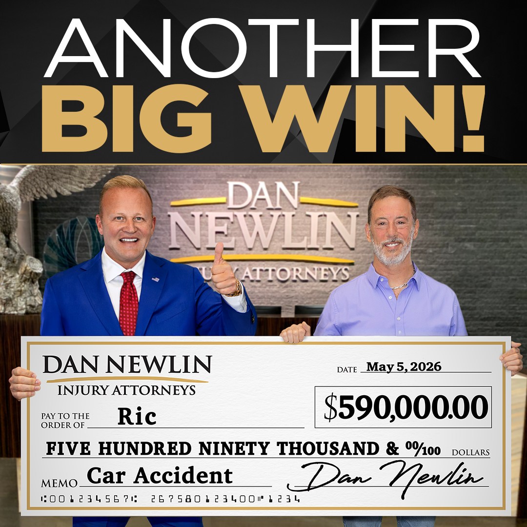 Dan Newlin Facebook ad: Another Big Win of $590,000 for Ric!
