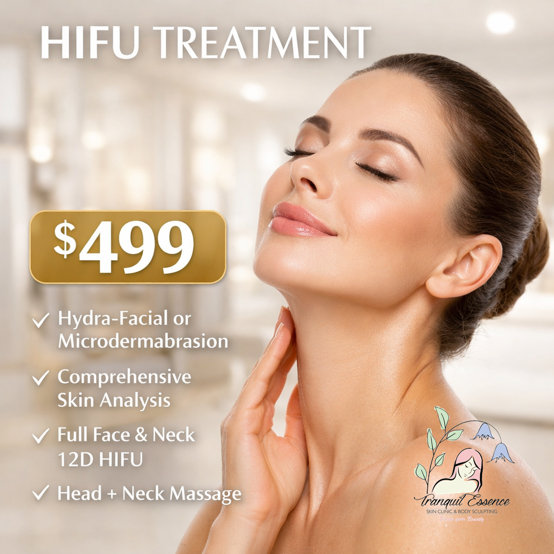 Tranquil Essence Skin Clinics Facebook ad: Younger Skin Starts Here