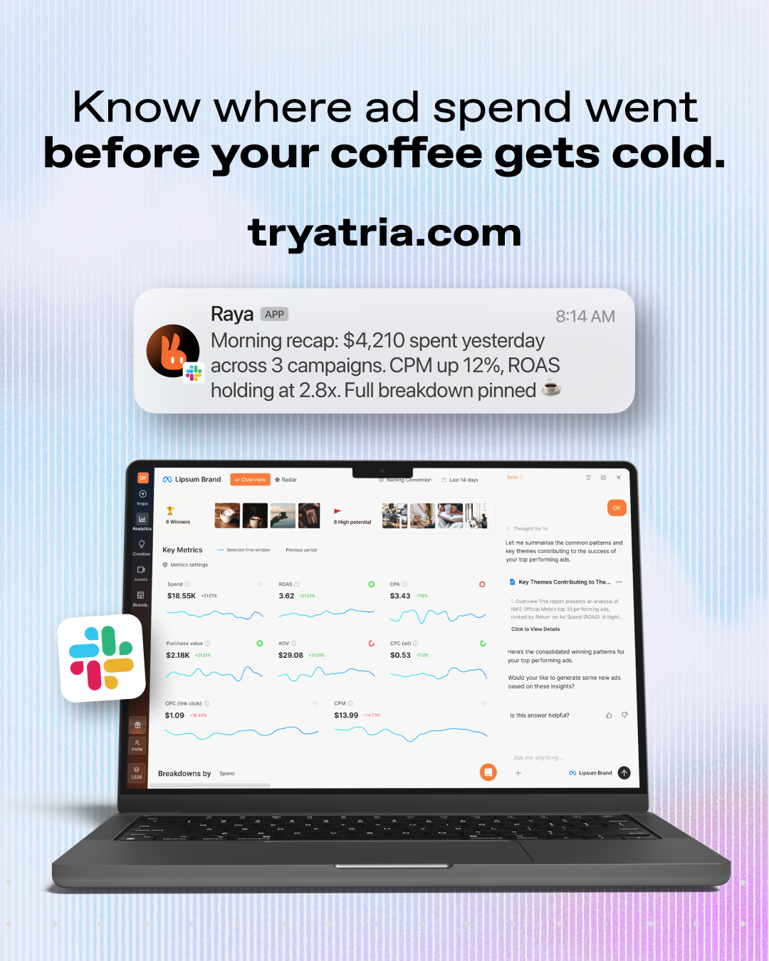 Atria AI Facebook ad
