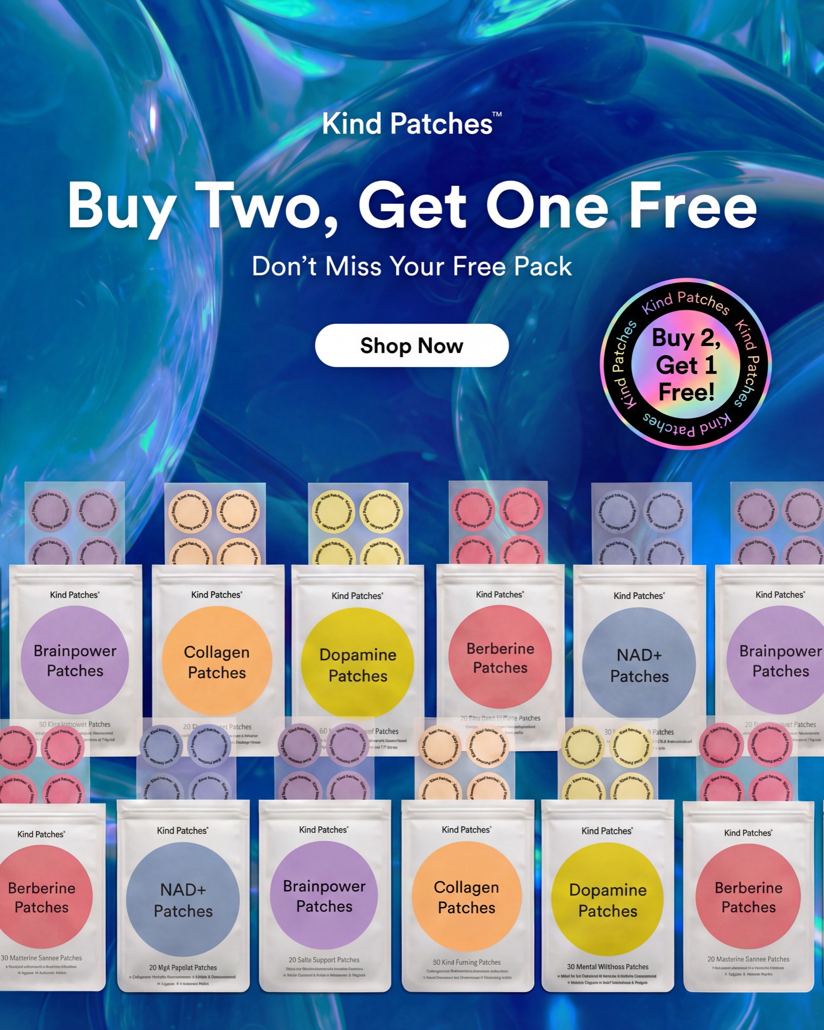 Kind Patches Facebook ad