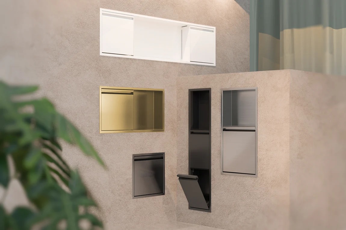 Zvelt Facebook ad: Give your bathroom the Zvelt touch: stainless steel…