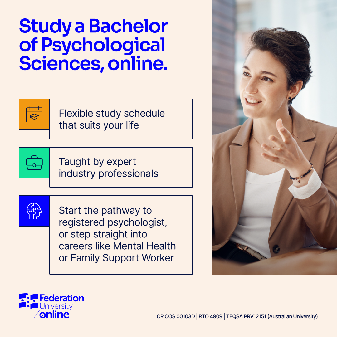 Federation University Australia Facebook ad