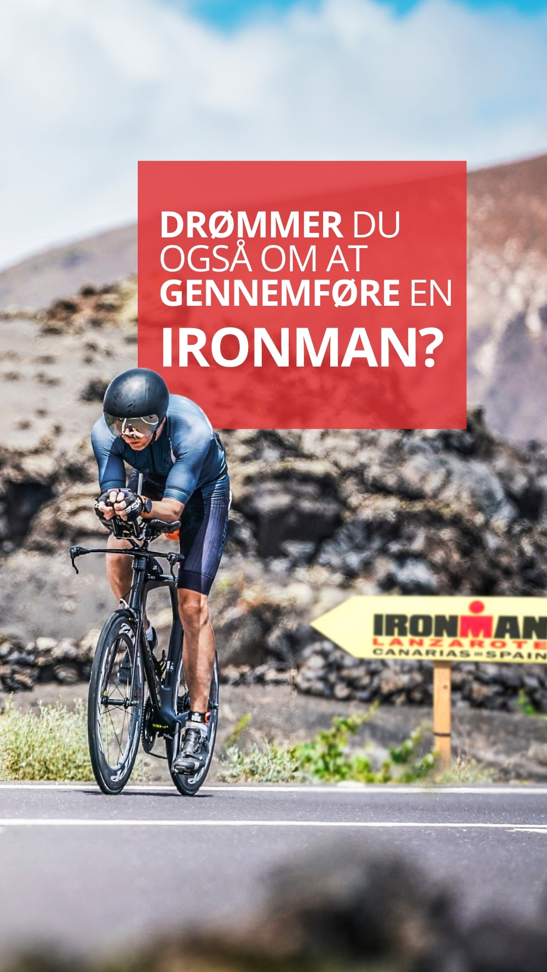 Træningsmakker Facebook ad: Vil du gennemføre din første IRONMAN i 2027?