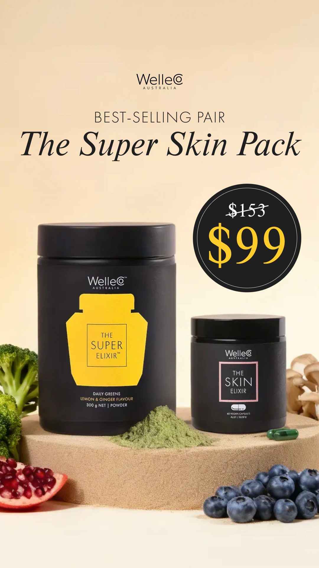 WelleCo Facebook ad