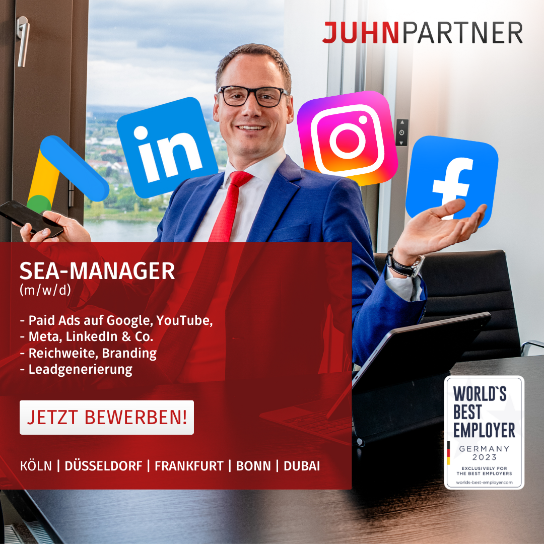 JUHN Partner GmbH Steuerberatungsgesellschaft Facebook ad