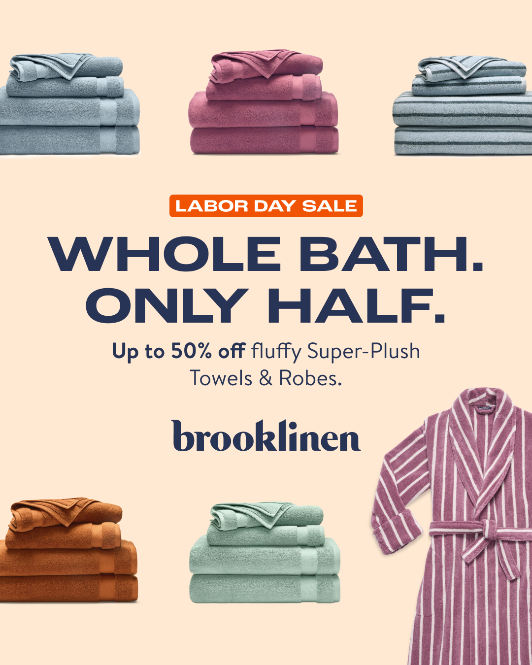 Brooklinen Facebook ad