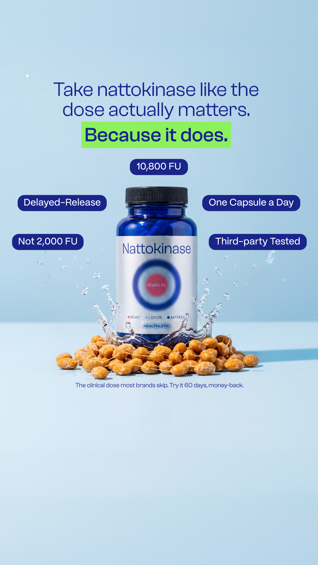 Healthletic Facebook ad