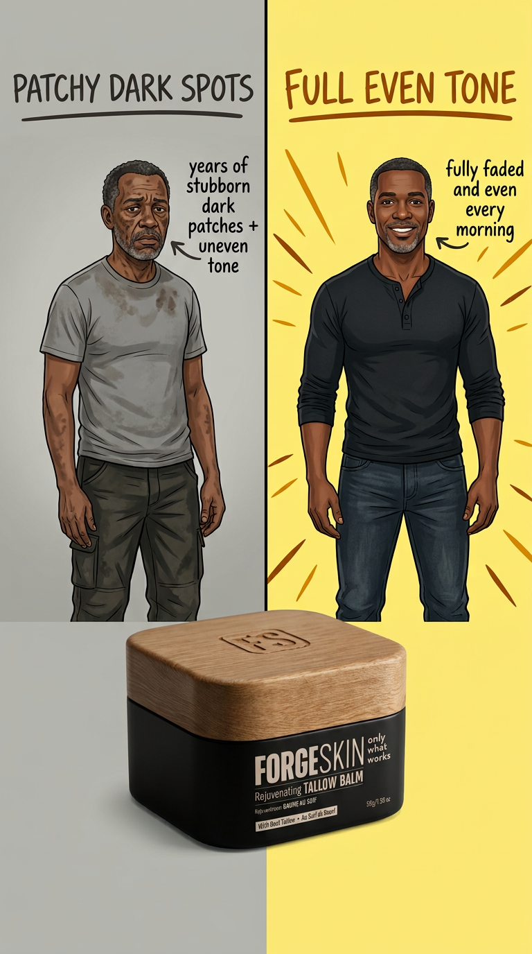 The Everyday Man Facebook ad: Attractive Skin in 3 Weeks