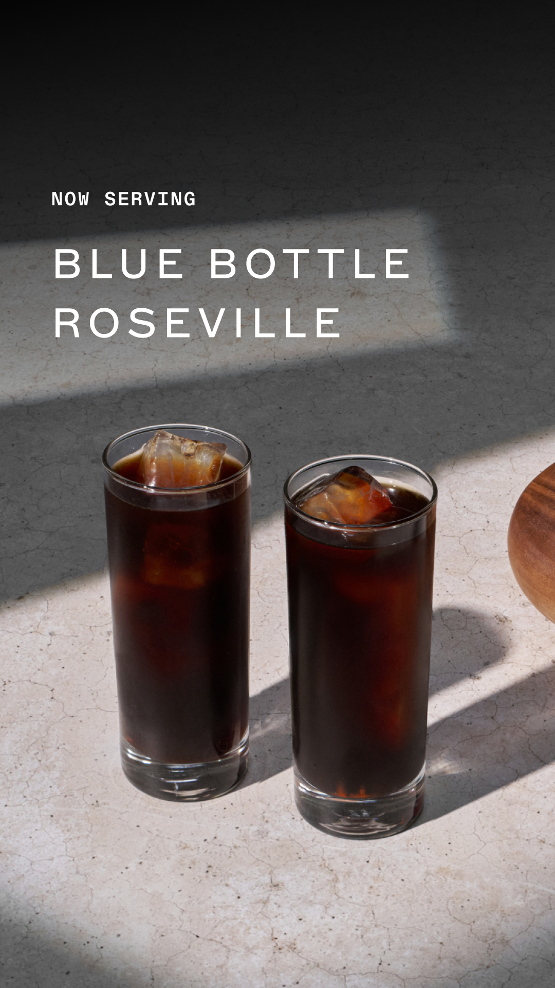 Blue Bottle Coffee Facebook ad