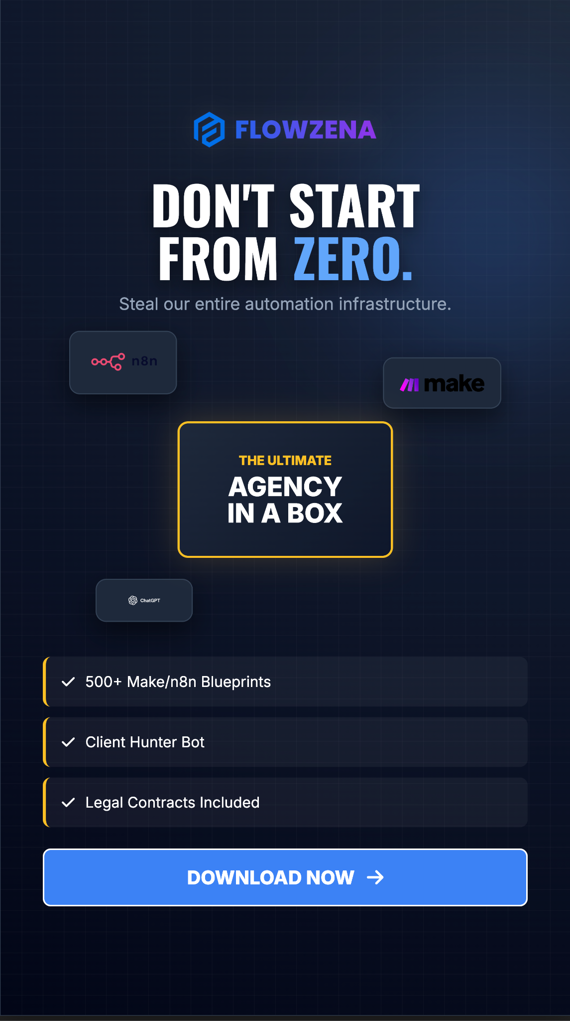 Flowzena Facebook ad from Feb 19, 2026