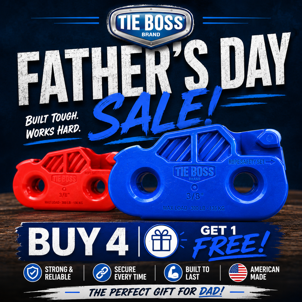 TieBoss Facebook ad