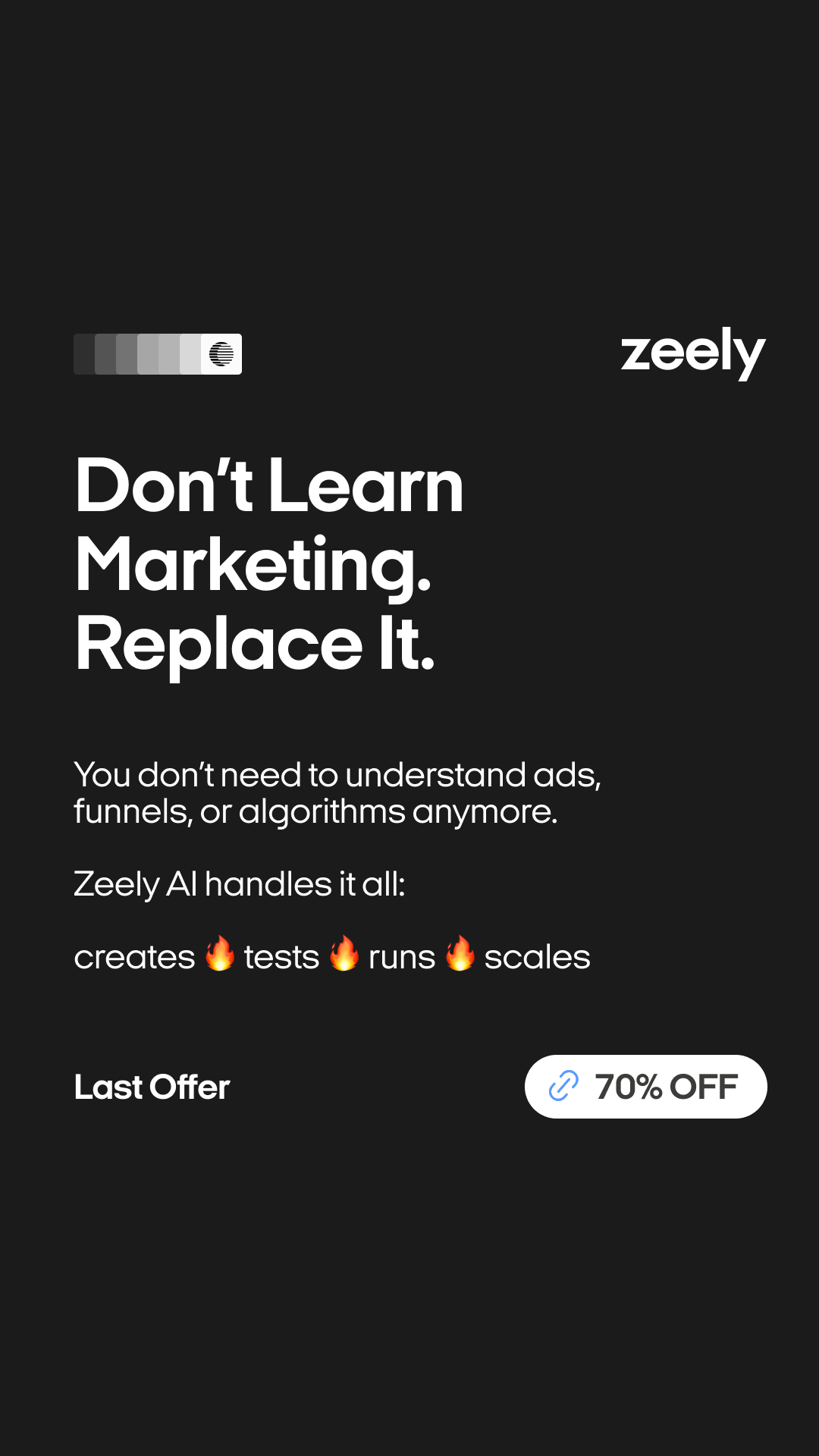Zeely Facebook ad